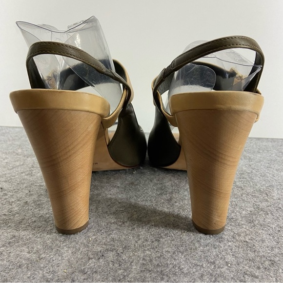 Cole Haan Olive and Tan Heels - Picture 6 of 13